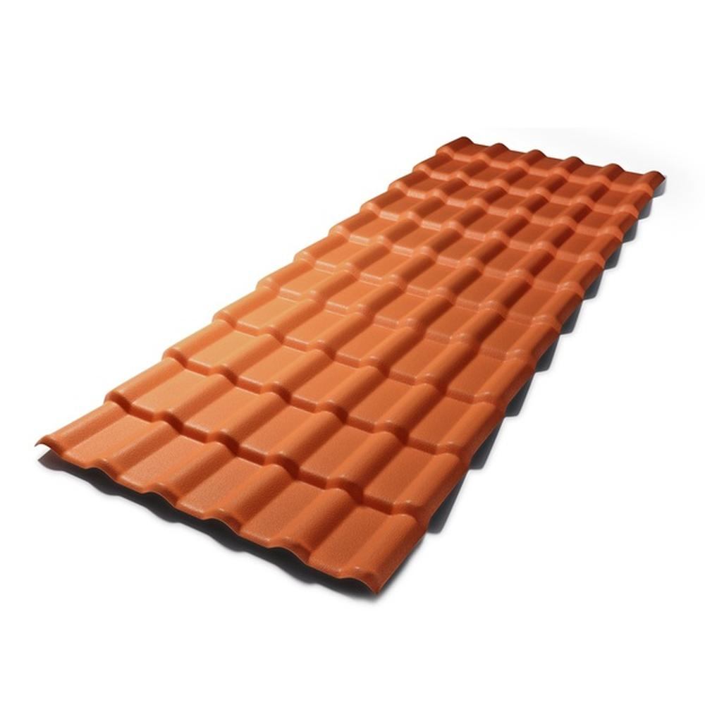 Telha de PVC Plana Cerâmica