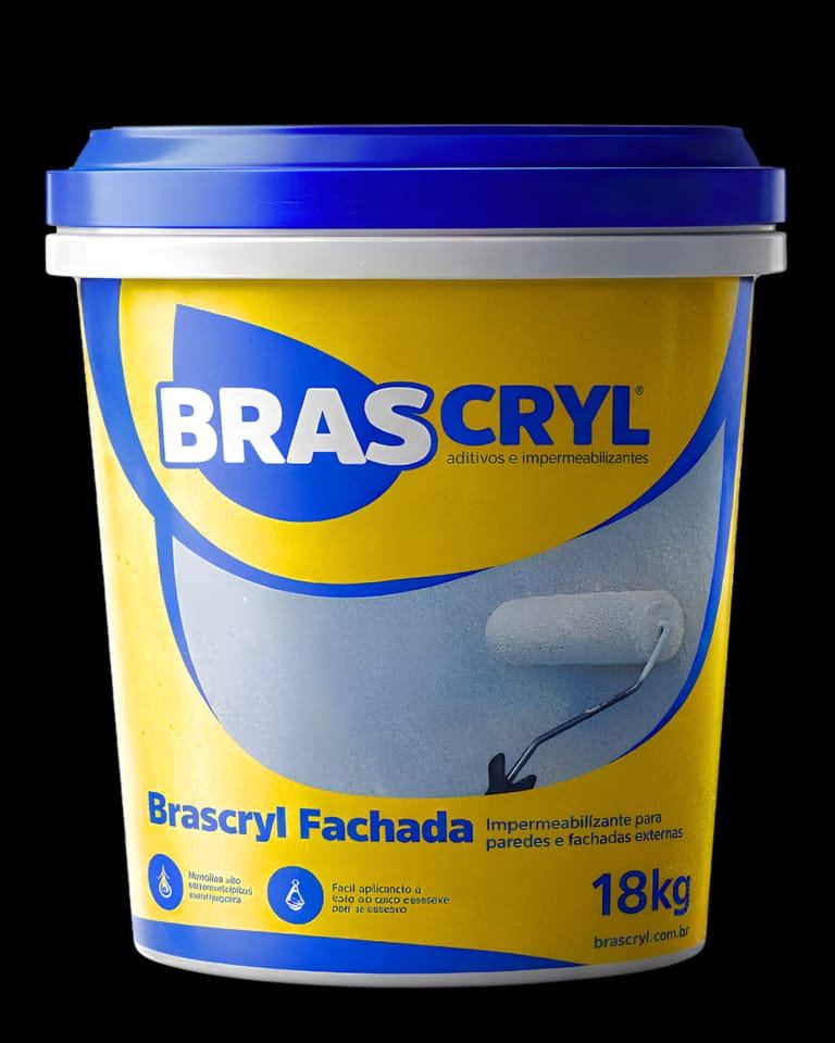 Tinta Emborrachada Brascryl Fachada